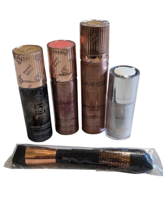 Luminess Air Other - LUMINESS AIRBRUSH SPRAY SILK FOUNDATION,HYDRATING PRIMER,& BLUSH MIST Light Tan
